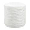50 Pcs Disposable Paper Cup Lid Plastic Cups Coffee with for Lids Tea Covers Travel Mugs Drinks
