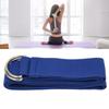 70.87in Yoga Tension Strap Flexibility Stretching Exercise Resistance Bands for Fitness Pilates Blue