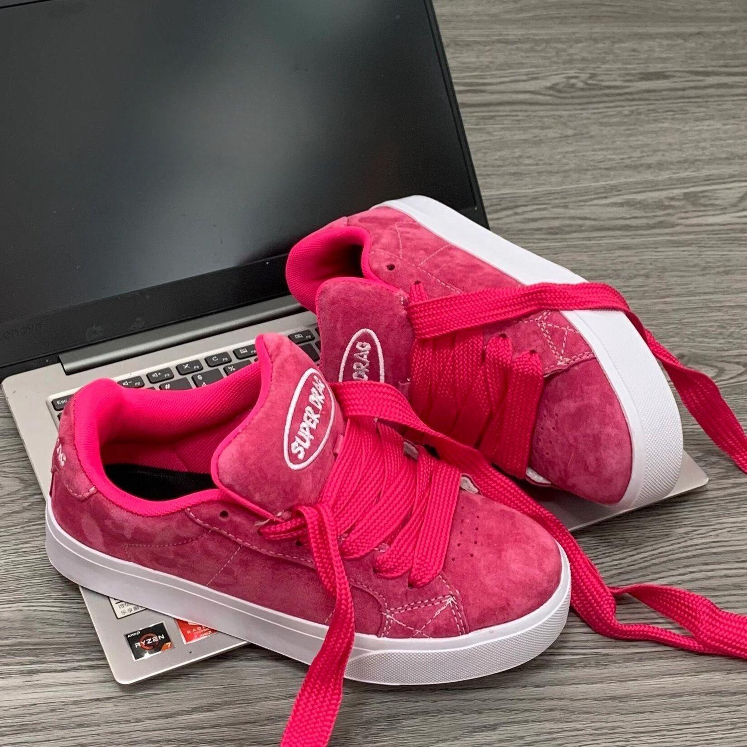 

МОДНАЯ ОБУВЬ, мужские дышащие спортивные кроссовки, спортивные кроссовки для бега, уличные женские теннисные кроссовки для тренажерного зала 35 розы красного