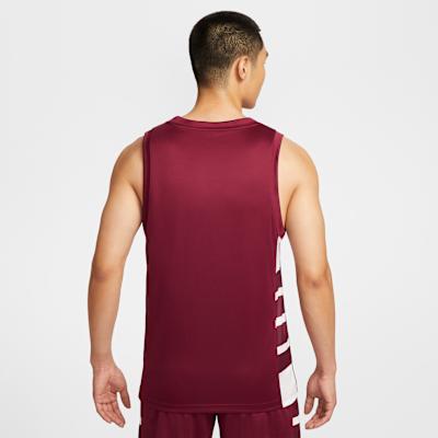 Nike Dri Fit Basketball Jersey Men's Team Paste Red