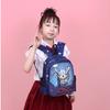 Niedlicher Nylon-Rucksack mit Cartoon-Motiven für Kinder, mit gebogenen Trägern und lustigen Designs
