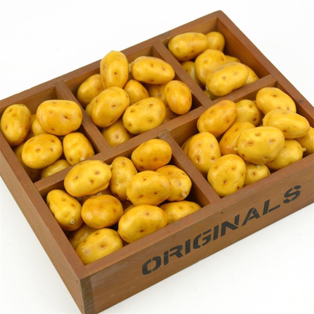 Lifelike Realistic Artificial Vegetable Model Photography Prop Potato Model Cognitive Toy