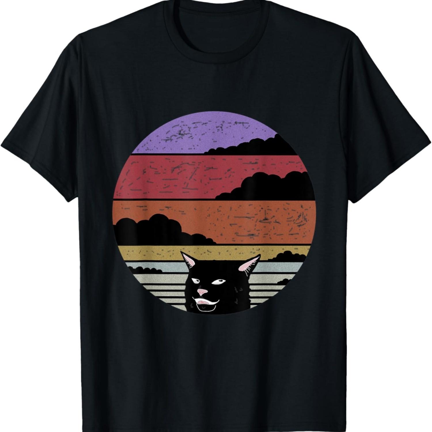 Funny cats vintage - meme cat - retro cat T-Shirt S