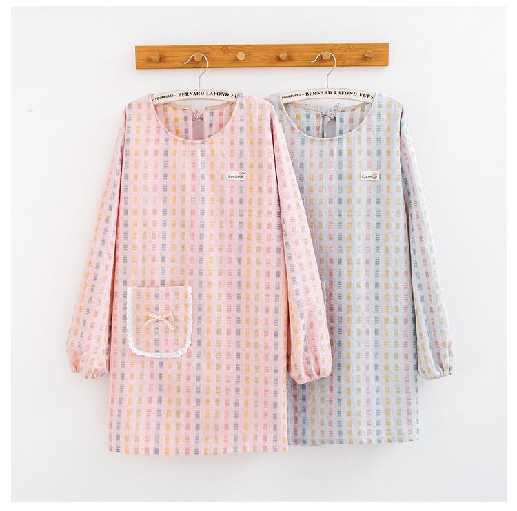 Fasjonabelt smussavvisende kjøkkenforkle for kvinner og menn - Inkluderer ermer, reversibel design