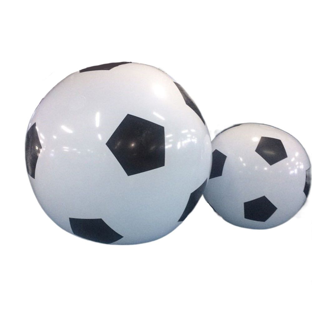 PVC Balloons Giant Football 80/100/150cm Beach Toys Inflatable Soccer Volleyball Toys Beach Ball