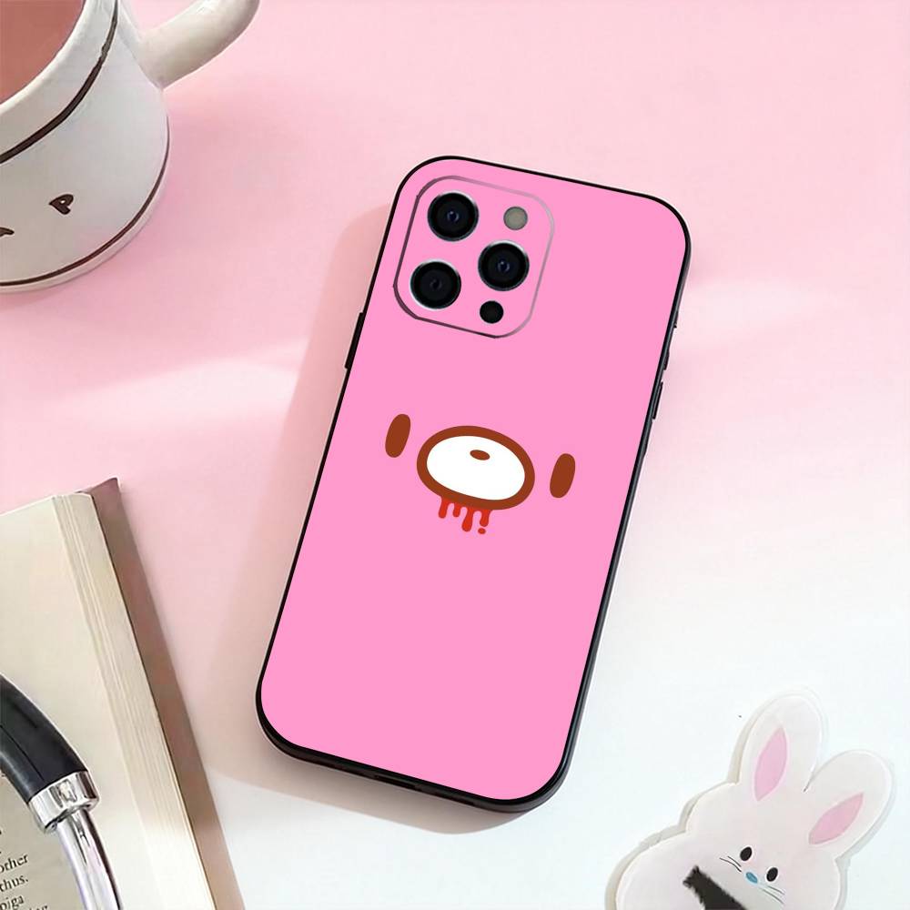 G-Gloomy Cute Bear wallpaper Phone Case Silicone Soft For IPhone 17,16,15,14,13,12,11,XS,Plus Pro Max iPhone15plus