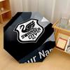 Swansea City FC Automatic 3‑Fold Umbrella 8‑Rib Windproof Folding Umbrella Sun Rain Protection For Outdoor Travel Daily Use