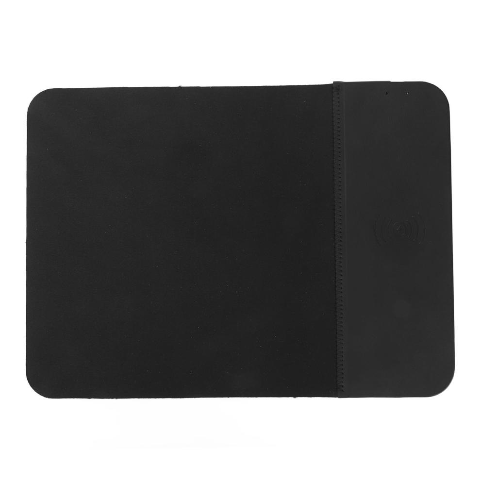 Charging Mouse Pad 15W 300x220x6mm Multifunctional Small Rubber Mouse Mat with Phone Charger