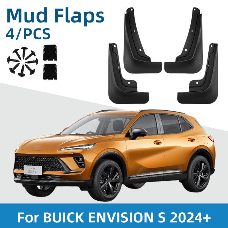 Car fenders are suitable for Buick Envision S 2024 tire fenders off-road modification армия зеленый