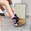 Women's Trendy Japanese Anime Cartoon Cotton Socks, Mid-Calf and Over-the-Knee Styles