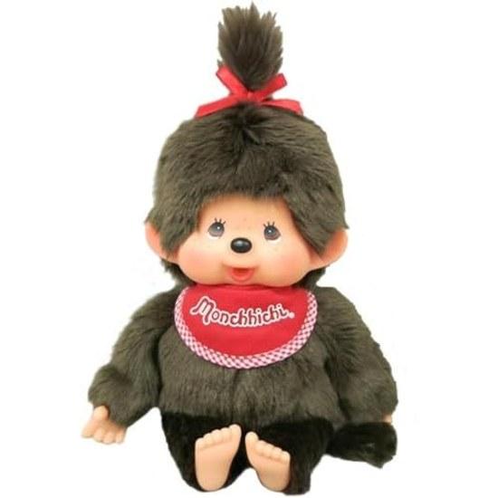 Sekiguchi Monchhichi Premium Standard M Brown Girl 251070 H30W16D10cm