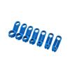 Fuel And Air Conditioning Line Disconnection Tool Kit With 7-Size Angle For Ford And Chrysler Ac Lines 39400