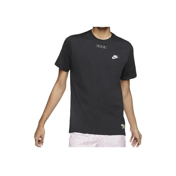 

Nike Американская винтажная футболка с коротким рукавом с принтом карты мира, мужские топы, черный CT6541-010 M