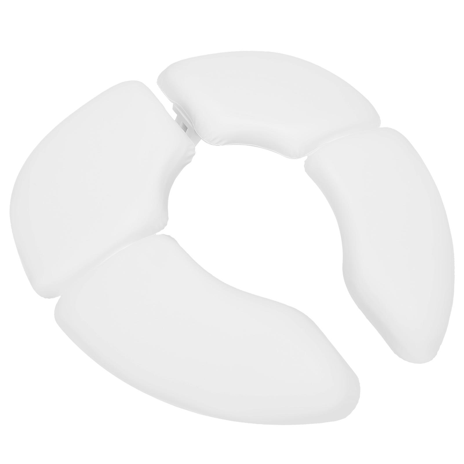 

Детская подушка для сиденья унитаза Детская портативная складная подушка для сиденья для приучения к горшку Писуарная подушкаБелый белый