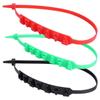 Motocicletas Pneus Correntes de Neve Reutilizáveis Veículo Elétrico Bicicleta Rodas de Inverno Antiderrapantes Abraçadeiras de Cabo Pneu Emergência Corrente Antiderrapante