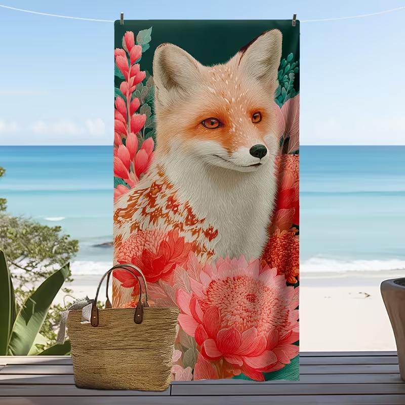 Striking Underwater Shark Swirl Beach Towel Large Quick-Drying Absorbent Lightweight Sand-Resistant Towel for Beach Summer