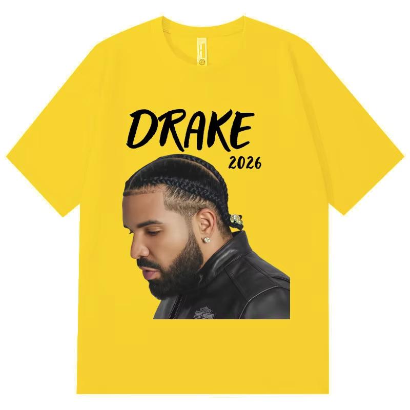 2026 Rapper Drake Iceman T-shirt Men Women Clothing Fashion Hip Hop Short Sleeve T-shirts Summer Casual Fashion Trendy Tee
