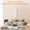 Tuya Zigbee Smart Temperature and Humidity Sensor Micro USB / Battery Powered Home Security Work with Homekit Alexa Google Home
