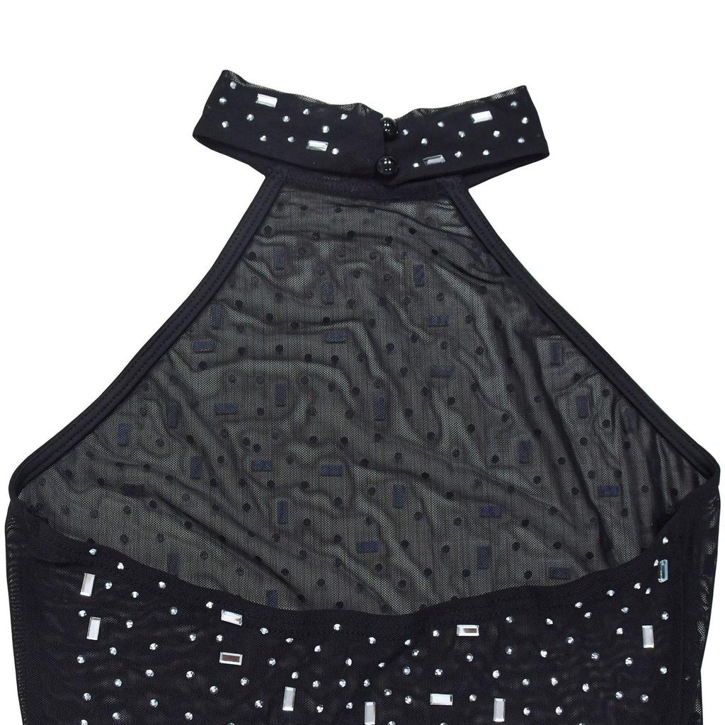 Robe Longue Ajustée à Strass pour Femme - Mode Europe & Amérique