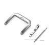 Brushed Stainless Steel Watch Pin Buckle 16mm 18mm 20mm Silver Gold Black Buckles for Leather Watch Band Strap Clasp Accessories