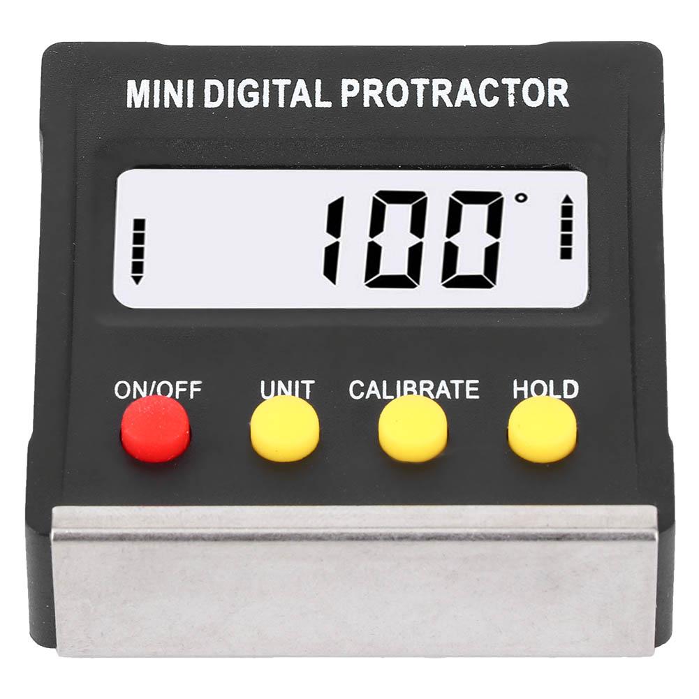 Mini Electronic Digital LCD Protractor Angle Finder Level Box Inclinometer Measuring Tools