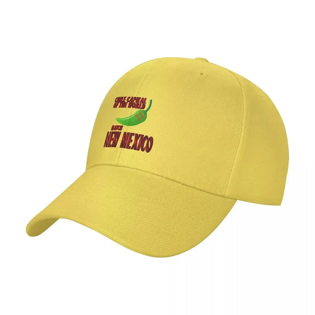 Chile Capital of the World Hatch New Mexico Baseball Cap Hat Beach Beach Bag Hood Unisexs Tennis Womens