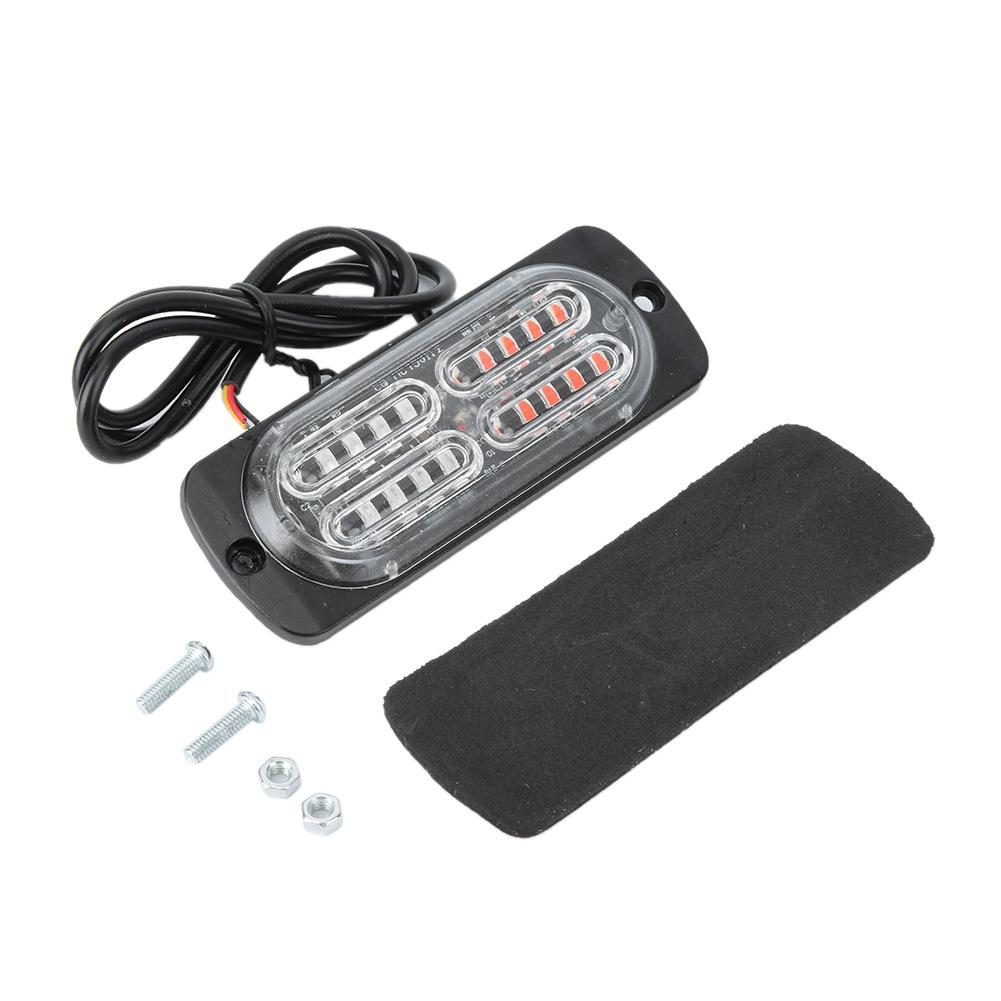 

Ultra Thin Strobe Lamp Universal Warning Lamp 9 30V Van Car IP66 Flash Emergency Light(Random)