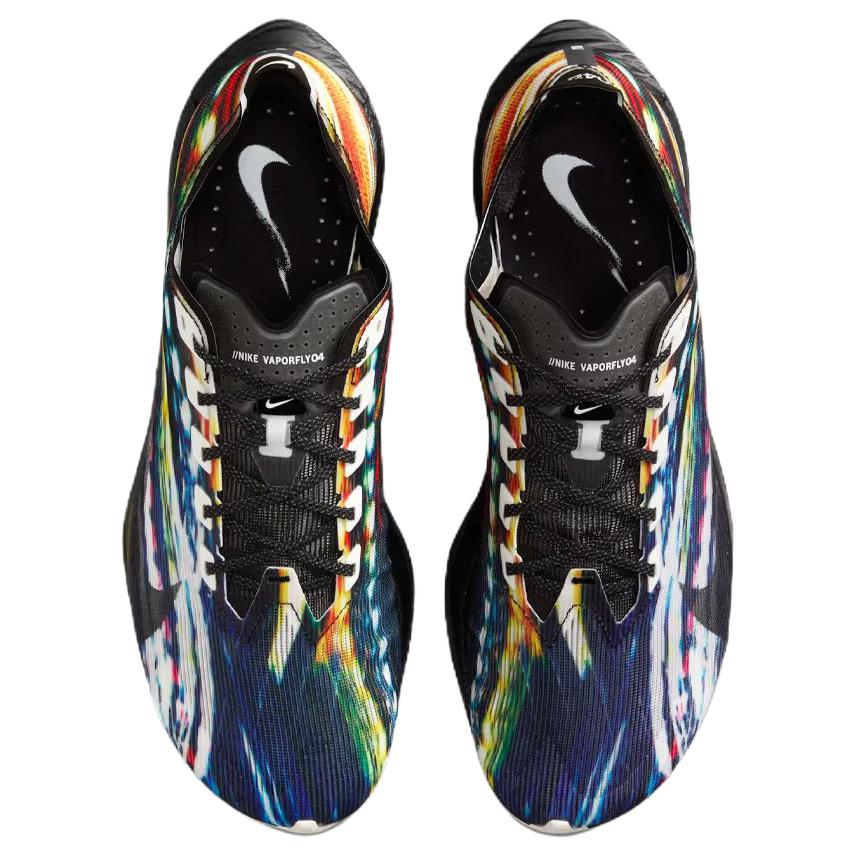 Nike ZoomX VaporFly Next% 4 Premium Light Trails Pack Pánské tenisky Vícebarevné Černá Bílá IB8167-999