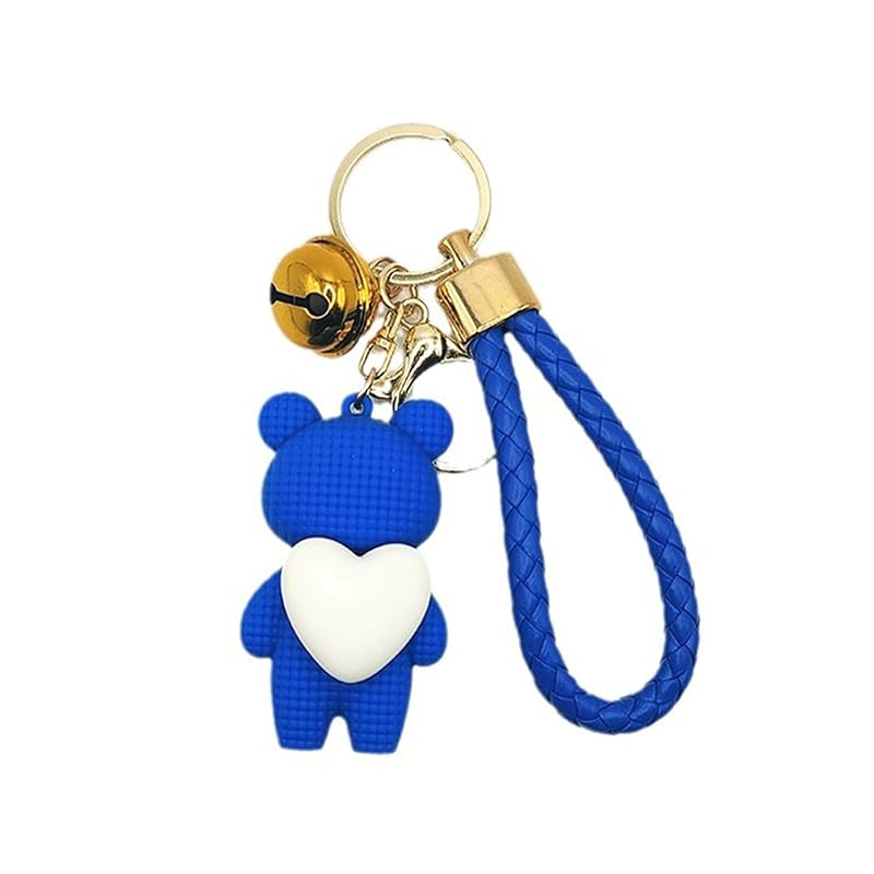 

[UOPR] Run with Sungjae on your back key ring Sungjae sol character isomorphism heart bear pendant key chain korean drama Peripheral goods memorial