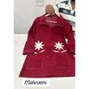 Maroon Embroidery Cotton Kurti Palazzo Set Indian Bollywood Top Kurta Cord Set