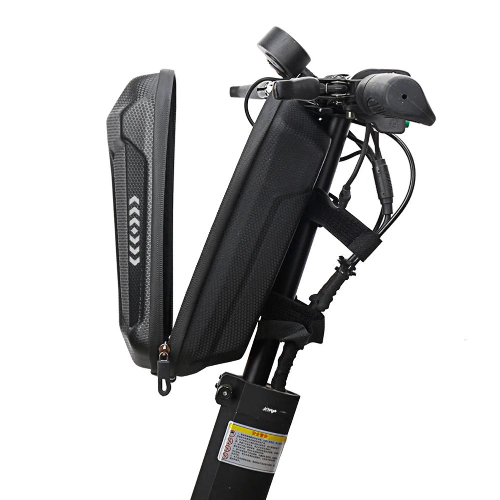 Electric Scooter Front Bag EVA Waterproof Electric Vehicle Bag Scooter Hard Shell Front Hanging Storage Pouch Scooter Accessory