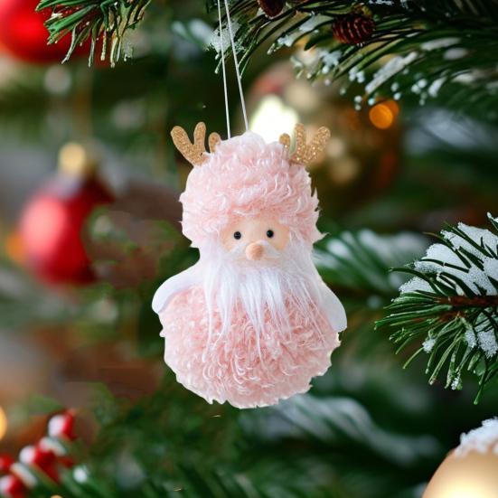 Christmas Pendant Ballet Girl Doll Ornament Hanging Decor with Lanyard Christmas