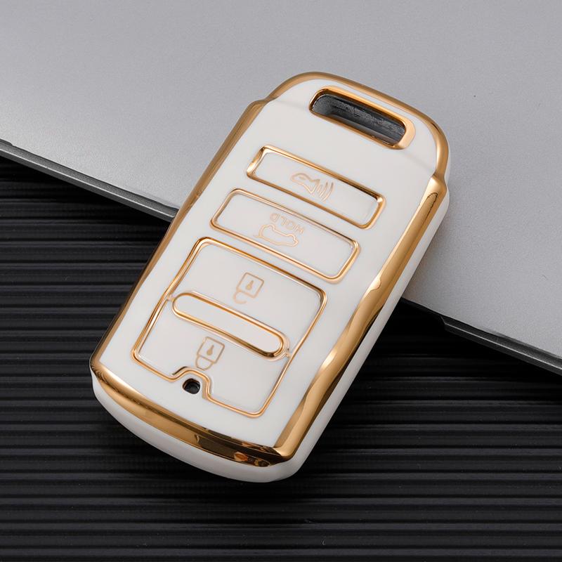 4 Butoane NOU TPU Husa Cheie Auto Husa Shell Fob Suport pentru KIA Cadenza Sorento K3 K5 K7 K900 Quoris Protector 2016 Accesorii