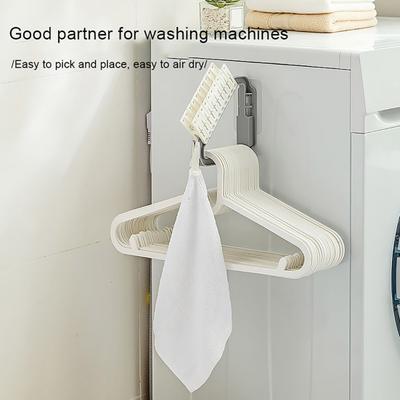 Kleiderständer-Halter zur Wandmontage, platzsparender Kleiderbügel-Organizer, Wäschetrockner, Zimmer-Kleiderbügel, Lagerregal, Wohnheim-Zubehör