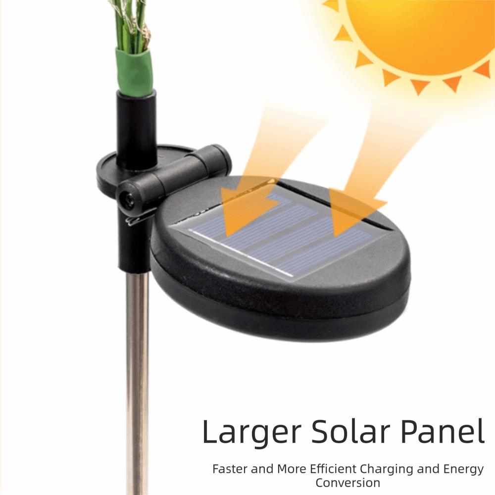 Colorful Design Solar Lawn Lamp Waterproof Feature Sunflower Shape Landscape Lighting Solar Powered LED Lawn Lamp Wedding Decor