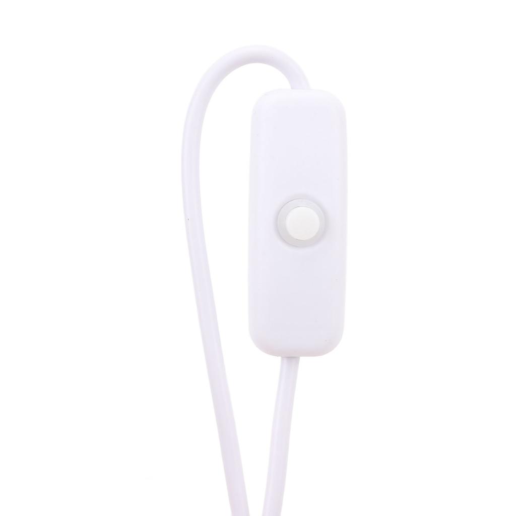 Standing Cabinet Spotlight USB LED Aluminum 1W Adjustable Head Jewelry Display Spotlight for Collections Artworks Nature Light