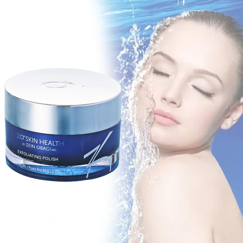 Premium Zo Skin Exfoliating Scrub For Gentle Facial Cleansing And Blackhead Removal With Hydrating Orange Blossom Extract