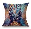 Modern Floral Pillow Cover Abstract Flower Cushion Case Black Red Orange Grey Decor Living Room Sofa Gift