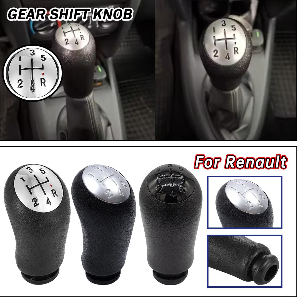 5 Speed Gear Shift Knob Gear Lever Head For Renault Clio 3 Twingo 3 Laguna 2 Modus Dacia Dokker Duster Logan II Auto Parts