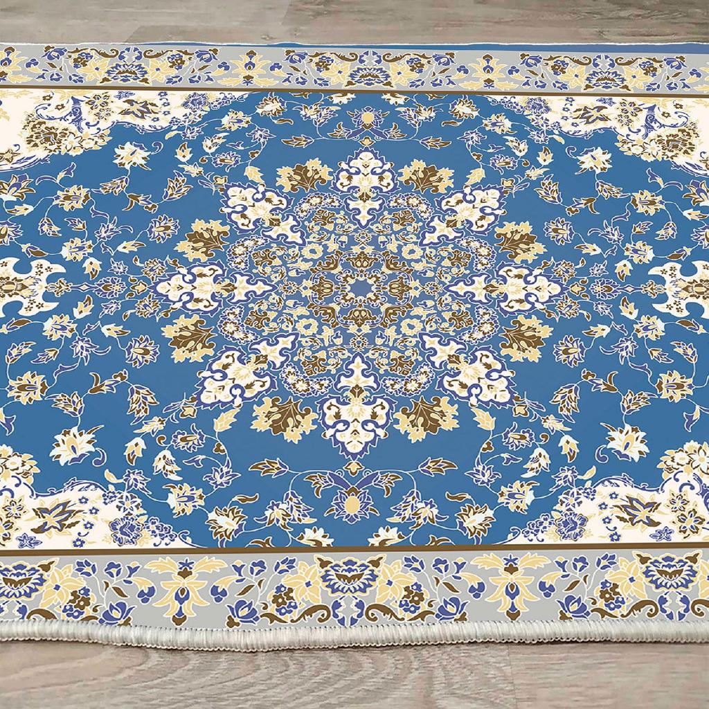 Decorative Special Design Modern Anatolian Classic Patterned Non-Slip Base Washable