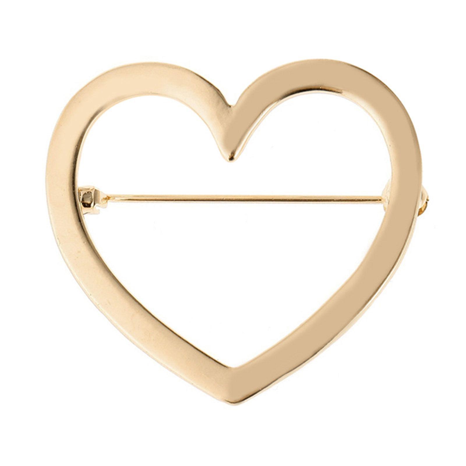 

Золотистий/Сріблястий Колір Брошка Мінімалістична Шпилька для Кардигану Металевий Значок на Лацкан Аксесуари для Офісного Одягу та Ділових Зустрічей A золотий