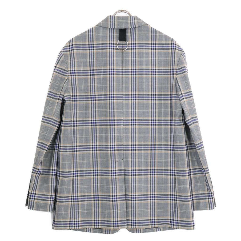 tibi [Excellent Condition] 430-8250850 Oversized Checked Blazer, Checked, Oversized Tailored Jacket S grayUsed