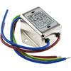 E-outstanding EMI Filter 115/250VAC 10A Suppressor Power Noise Filter With Wire