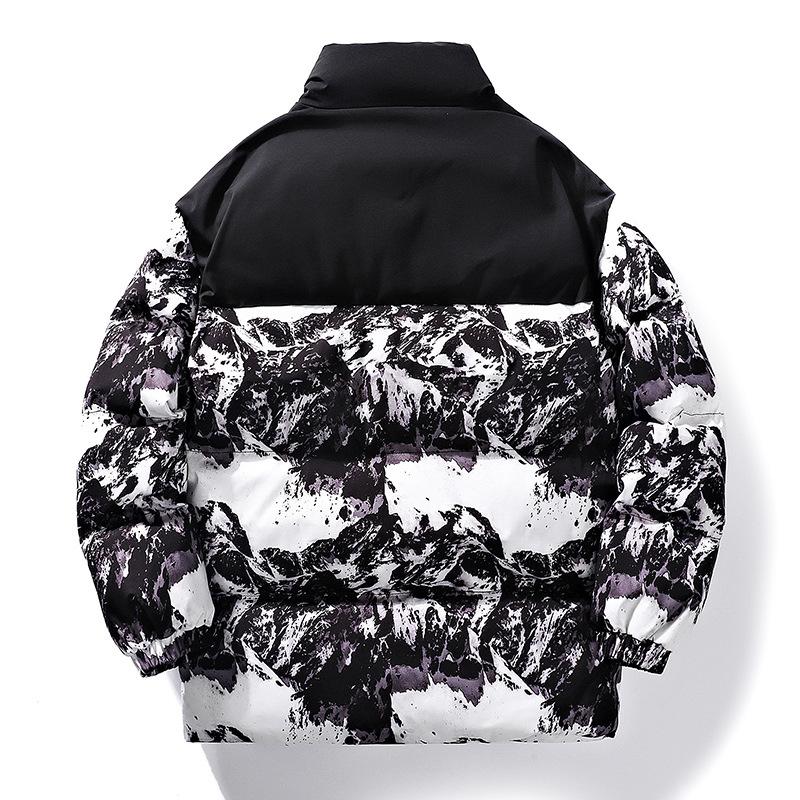 Men's Cotton-padded Clothes Thickened Winter Leisure and Warm Cotton-padded Jacket