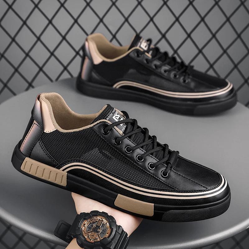 Fashion Summer Thin High Quality  Casual Men's Sneakers Tenis Masculino Mesh Shoes Running Designer Board Shoes Men Big Size 38-47