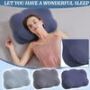 Pressure Cloud Pillow - Ergonomic Butterfly Shape Memory Foam For Neck & Shoulder Support, Eco-Friendly Bio-Based Comfort For Adults