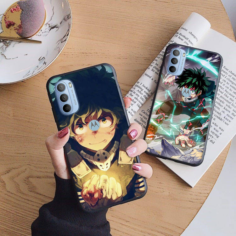 AD87 My Hero Academia Black Case for OPPO Reno 8 6 5 4 Pro Find X3 A17 A31 A38 A40 A53 A54 A55 A74 A76 A78 A77 A80 A94 A95 A96 Pro Sofe Cover