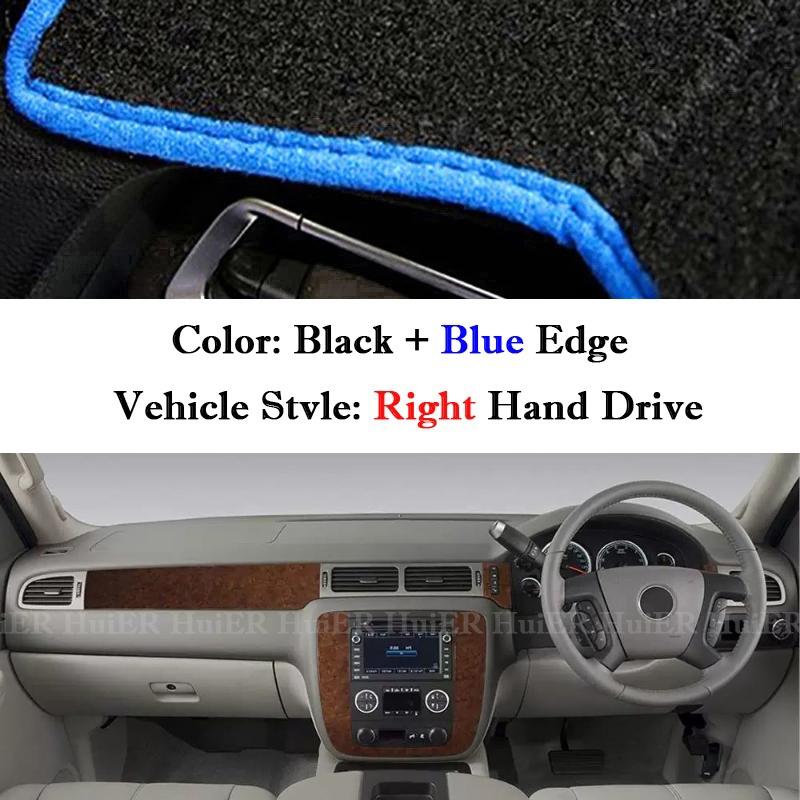 Dashboard Cover Dash Anti-Slip Protect Pad For Chevrolet Chevrolet Tahoe Suburban Avalanche Silverado GMC Yukon Sierra 2007-2014