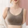 Large Women's Underwear Seamless Bra Beautiful Vest Style Bra Breathable Underwire Bra