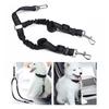 Pet Dog Car Seat Belt Clip Bungee Lead Vehicle Travel Safety Harness Adjustable